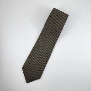 Lauren Ralph Lauren | LRL | 100% Silk Tie | Navy Blue/Gold